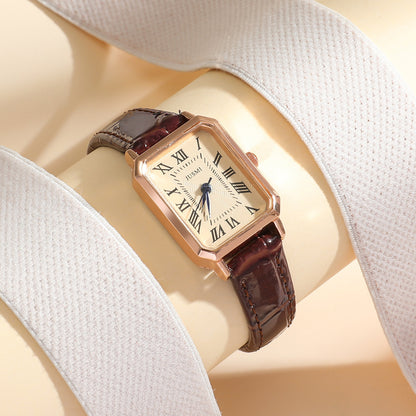 Women’s Square Quartz Watch | Simple | Fashion | Minimal