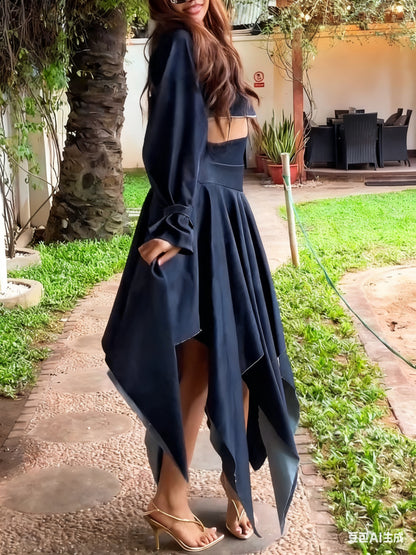 Women’s Cropped Elegant Set | Chic | Fashion