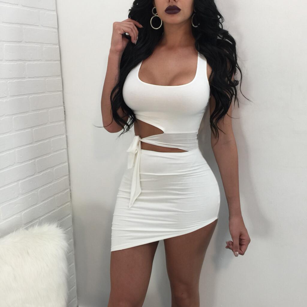 Women’s Spaghetti Strap Mini Dress – Sexy Backless Party Dress