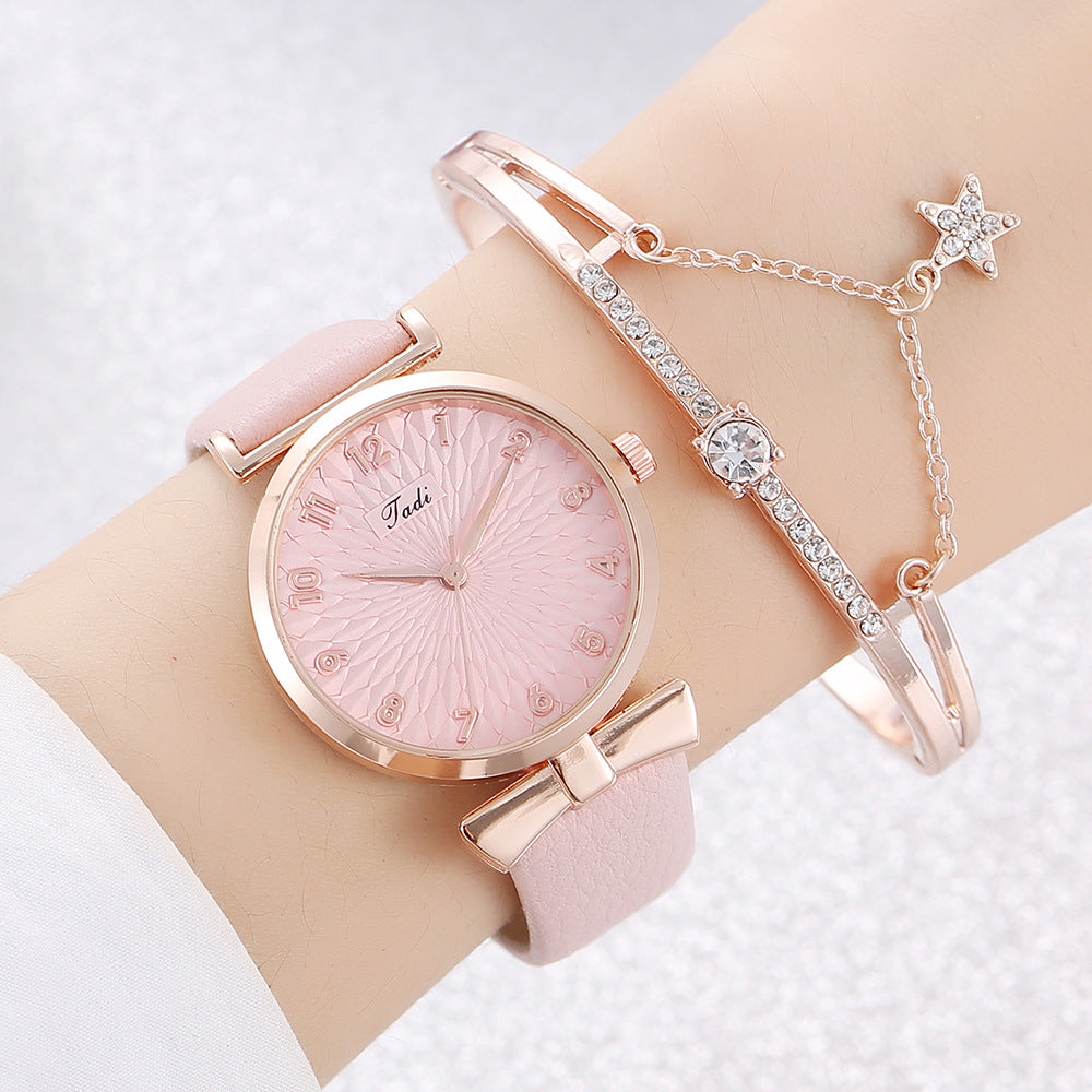 Women’s Student Quartz Watch Set | Fashion | Casual