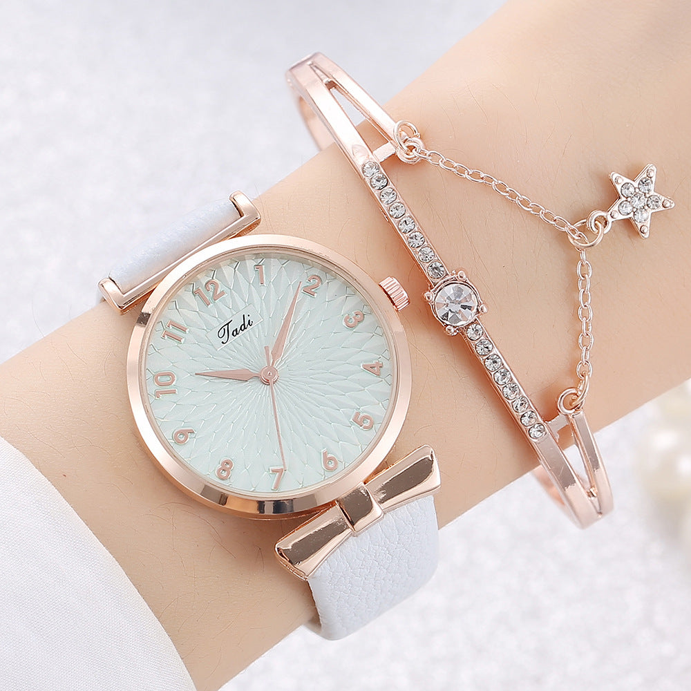 Women’s Student Quartz Watch Set | Fashion | Casual