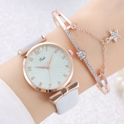 Women’s Student Quartz Watch Set | Fashion | Casual