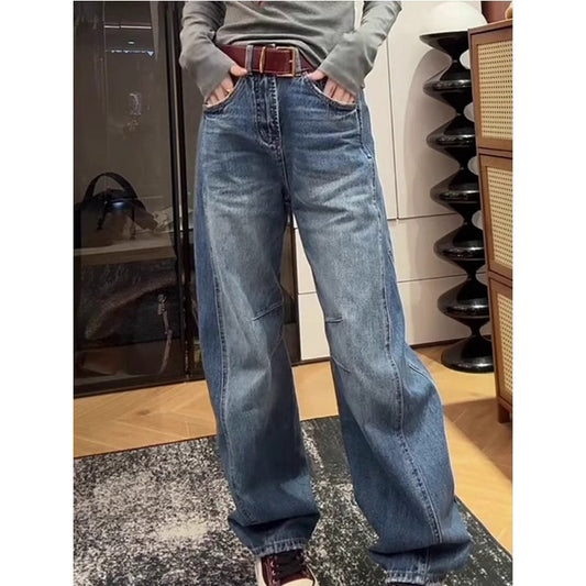 Women’s Straight Leg Jeans | Spring | Casual | Streetwear Bottom