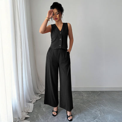 Women’s Sleeveless Wide Set | Casual | Elegant | Chic