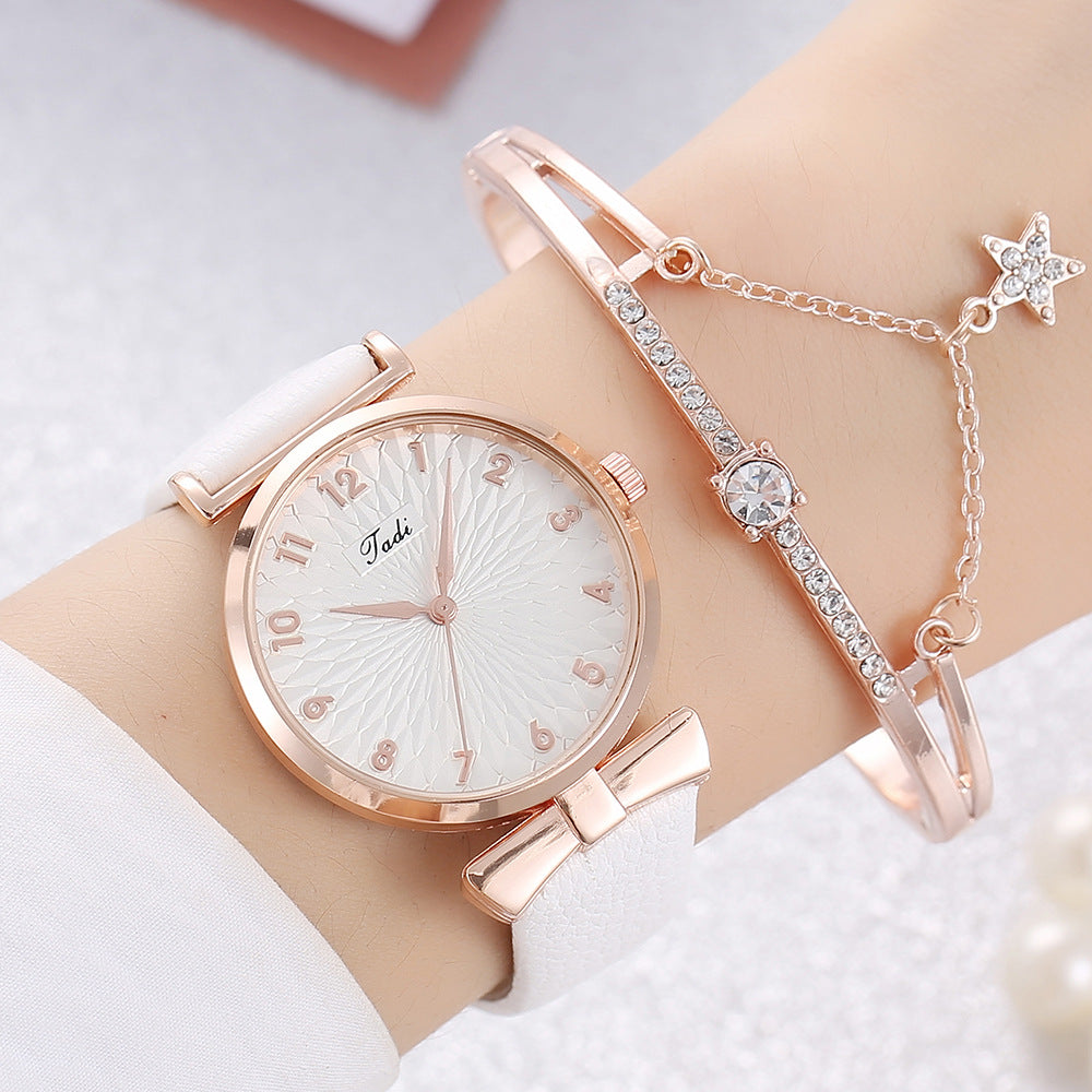 Women’s Student Quartz Watch Set | Fashion | Casual