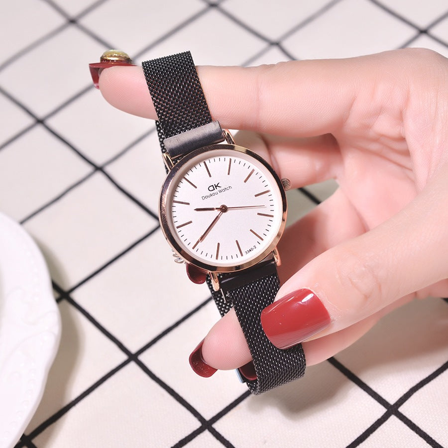 Women’s Waterproof Strap Quartz Watch | Minimal | Everyday | Casual