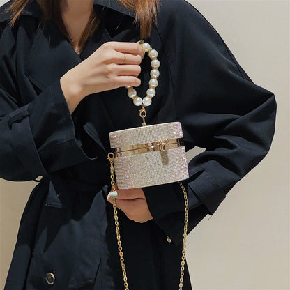 Women’s Pearl Bucket Mini Bag | Portable | Fashion | Chic