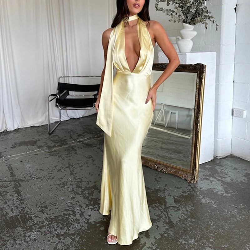 Women’s Solid Color Maxi Dress | Elegant | Casual | Everyday