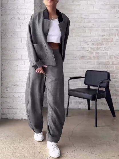 Women’s Grey Set | Dark Grey | Casual | Streetwear