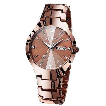 Women’s Luminous Quartz Watch | Calendar | Unisex | Everyday