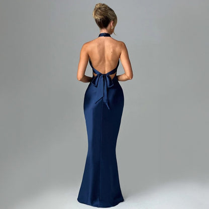 Women’s Backless Sleeveless Maxi Dress | Summer | Elegant | Party