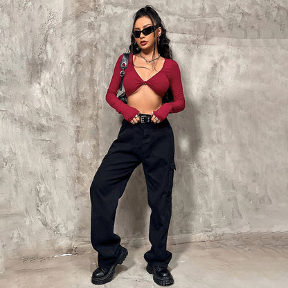 Women’s Short Sleeve Crop Top | Casual | Streetwear | Everyday