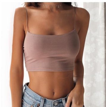 Women’s Sleeveless Cotton Tank Top | Crop | Casual | Summer