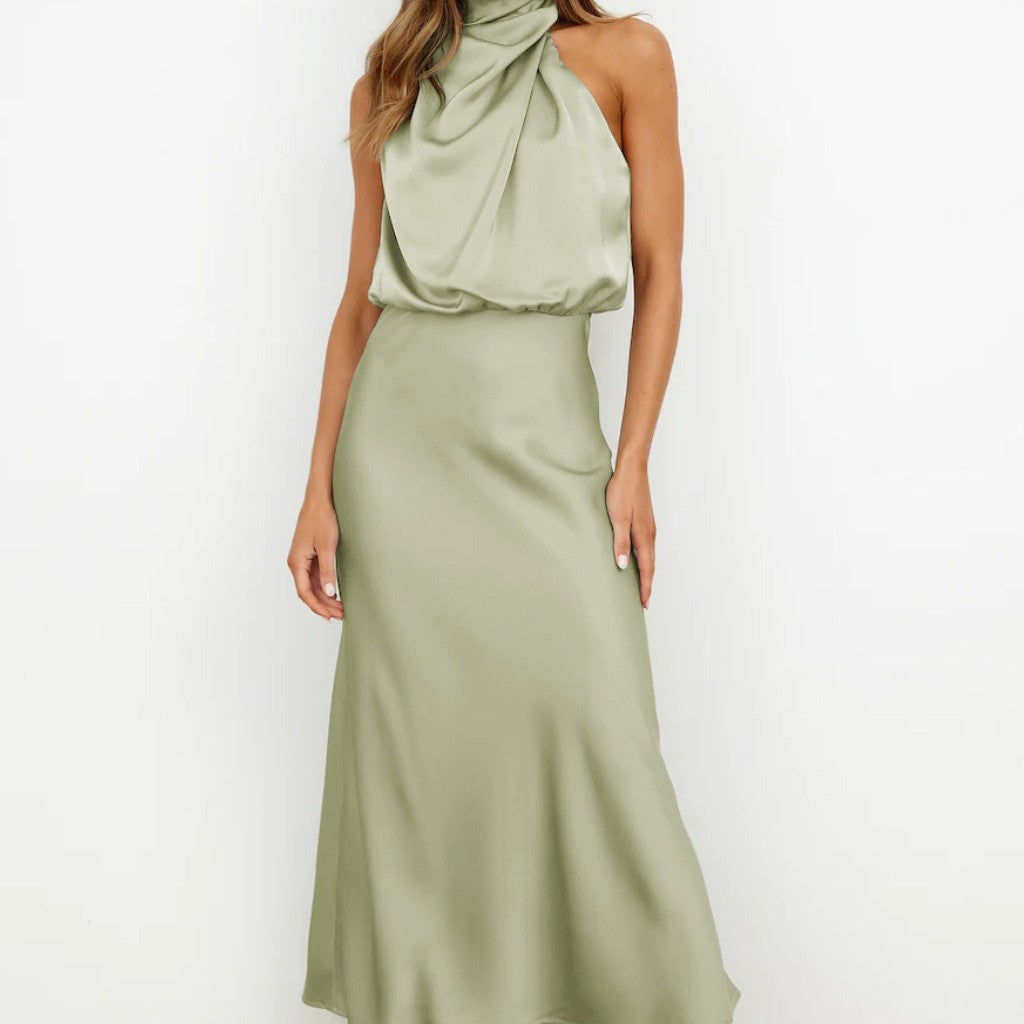 Women’s Sleeveless Evening Dress | Elegant | Party | Summer