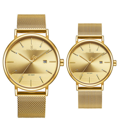 Women’s Unisex Quartz Watch | Casual | Couple | Everyday Couple