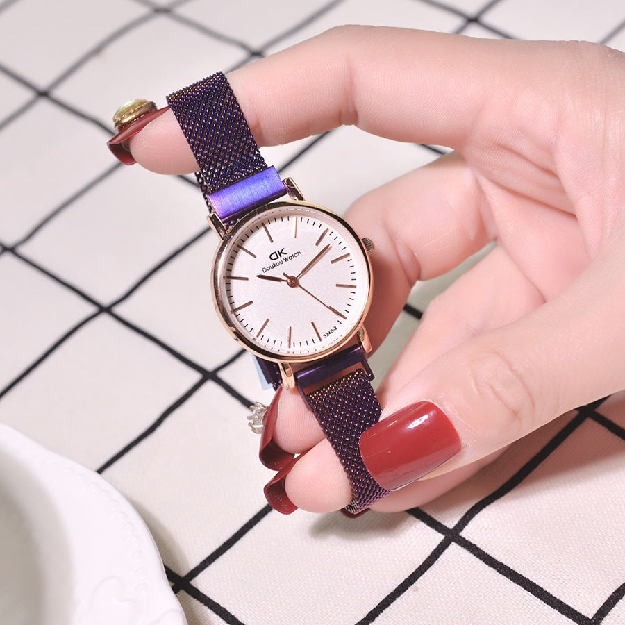 Women’s Waterproof Strap Quartz Watch | Minimal | Everyday | Casual