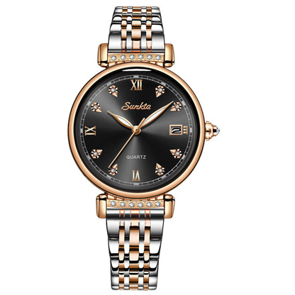Women’s Waterproof Quartz Watch | Casual | Everyday | Elegant