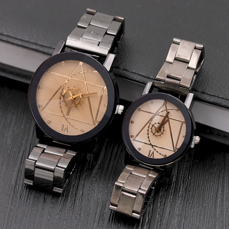 Women’s Gear Compass Steel Quartz Watch | Unisex | Casual | Everyday Couple