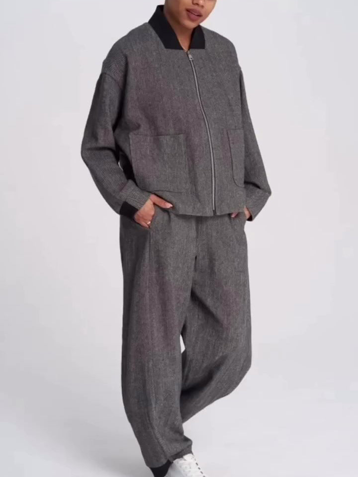 Women’s Grey Set | Dark Grey | Casual | Streetwear