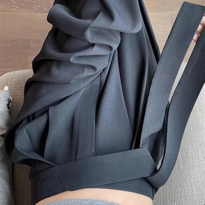 Women’s Wide Leg Pants Bottoms | High Waist | Straight Leg | Elegant