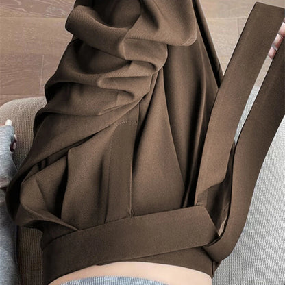 Women’s Wide Leg Pants Bottoms | High Waist | Straight Leg | Elegant