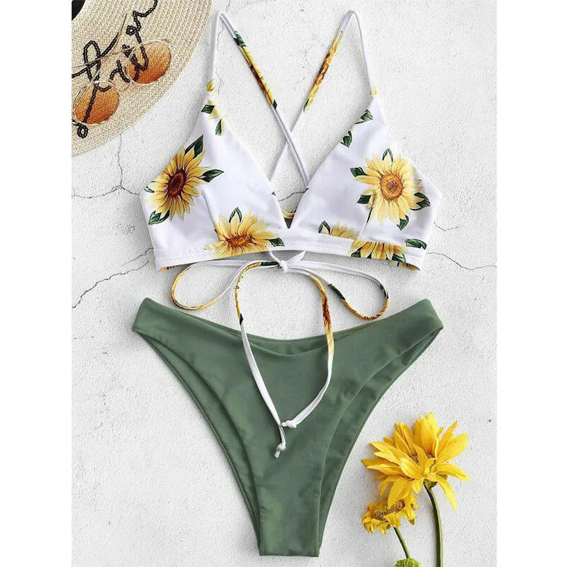 Women’s Sunflower Bikini | Swimwear | Sexy