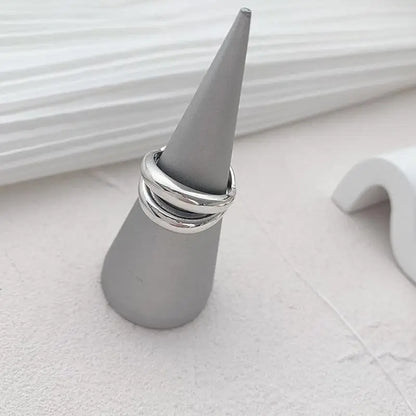 Women’s Jewelry Double Layer Geometric Ring | Vintage | Party | Nail Design