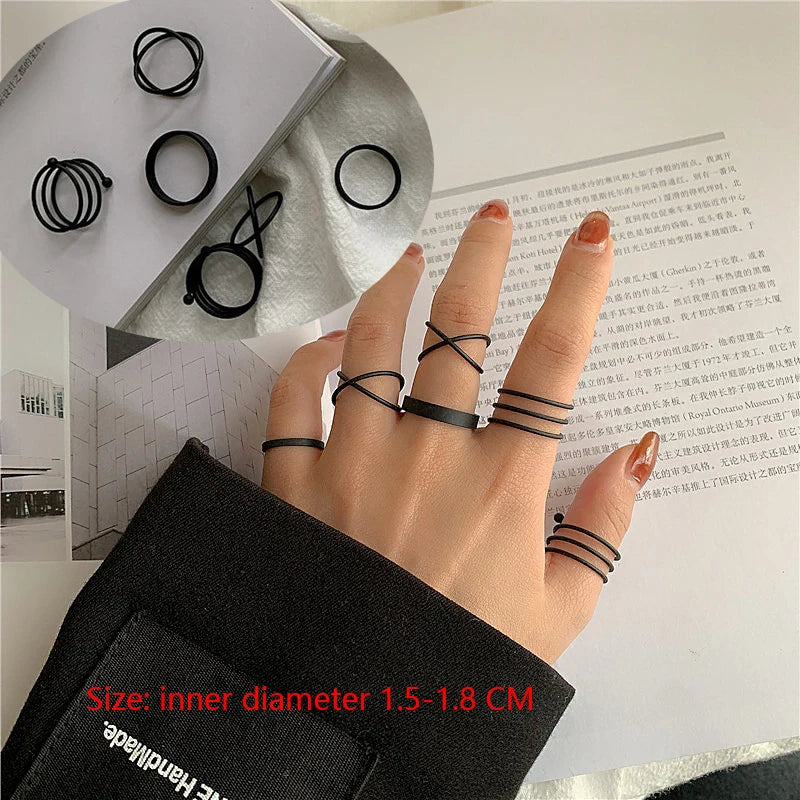 Women’s Cool Korean Ring – Hip Hop Street Style Stainless Steel Jewelry