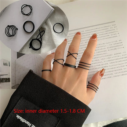 Women’s Cool Korean Ring – Hip Hop Street Style Stainless Steel Jewelry