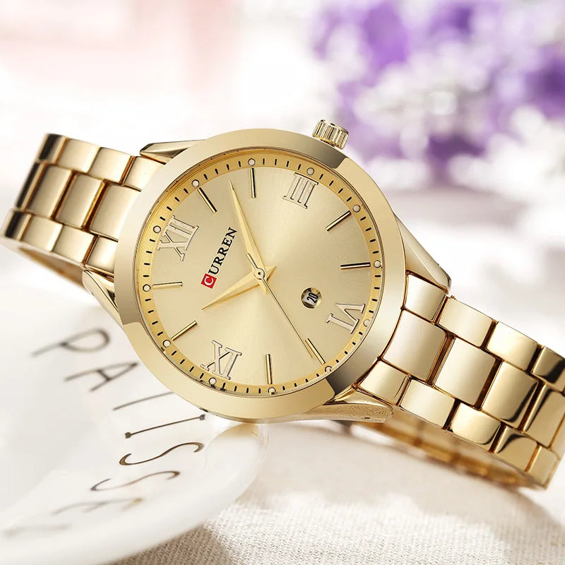 Women’s Stainless Steel Quartz Watch | Business | Minimal | Luxury