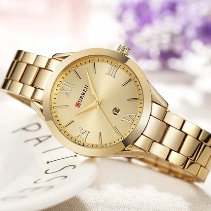 Women’s Stainless Steel Quartz Watch | Business | Minimal | Luxury