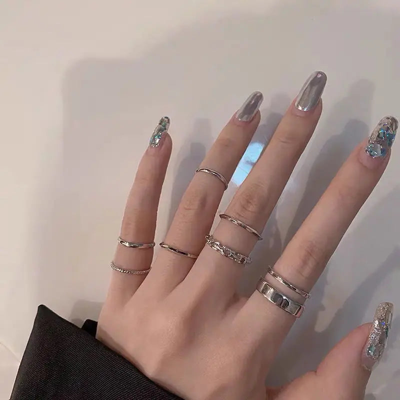 Women’s Cool Korean Ring – Hip Hop Street Style Stainless Steel Jewelry