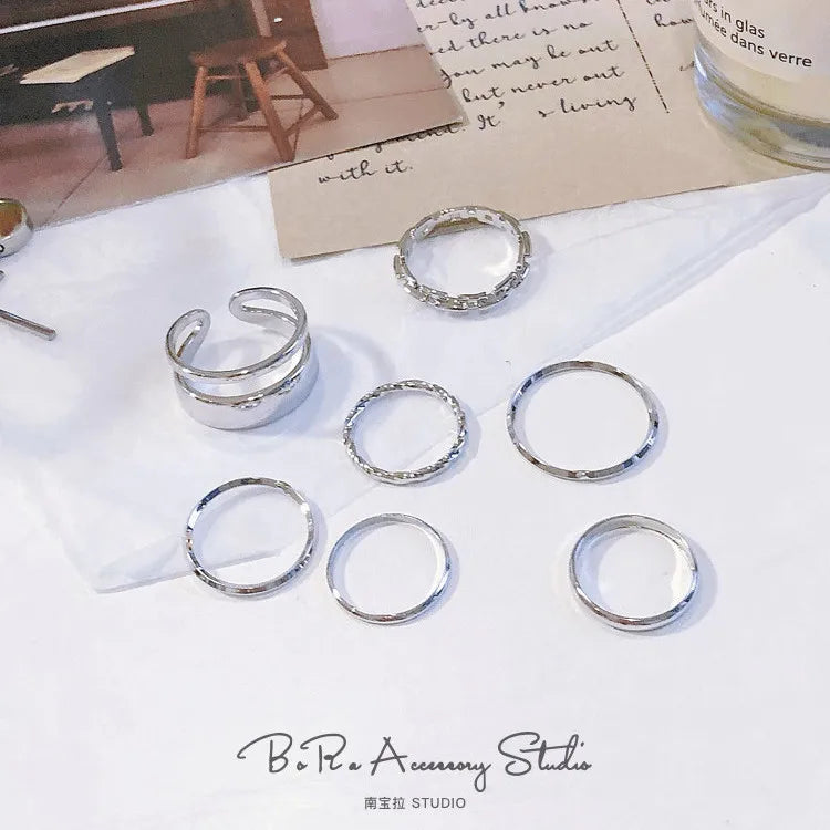 Women’s Cool Korean Ring – Hip Hop Street Style Stainless Steel Jewelry