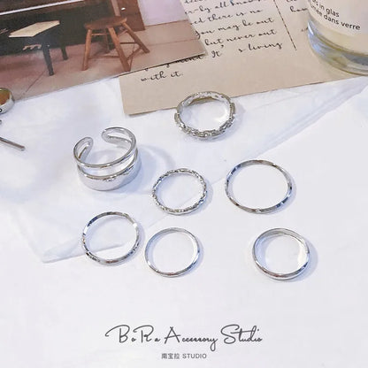 Women’s Cool Korean Ring – Hip Hop Street Style Stainless Steel Jewelry