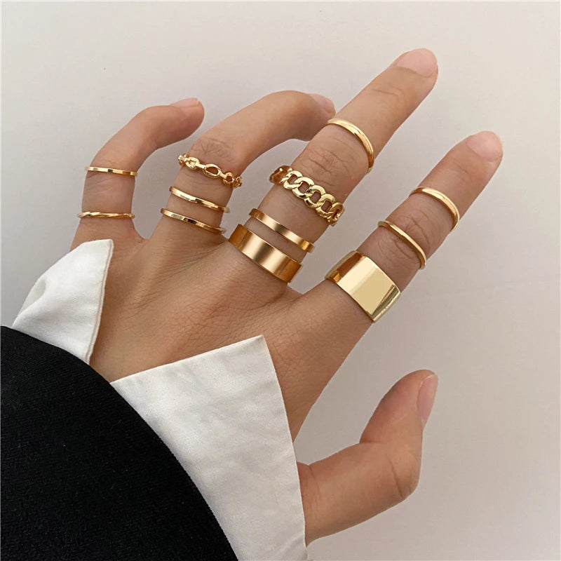Women’s Cool Korean Ring – Hip Hop Street Style Stainless Steel Jewelry