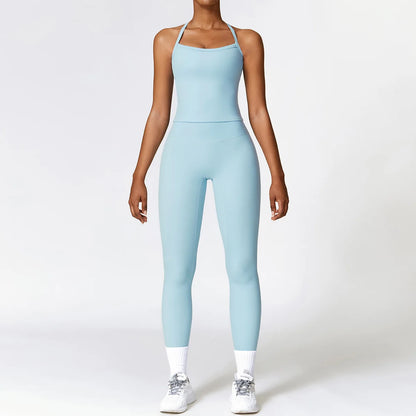 Women’s 2PCS Gym Yoga Set – Sportswear Casual Set