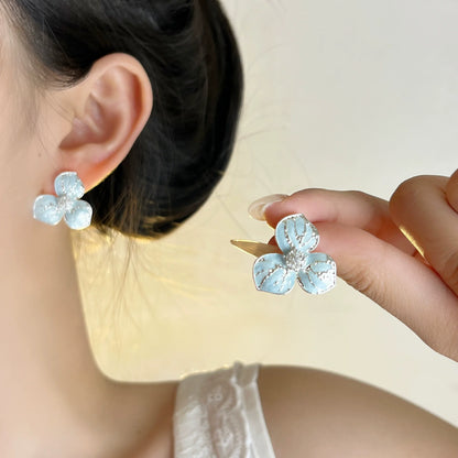 Women’s Jewelry Bow Knot Earrings Clip | Sweet | Ballet Style | Ribbon