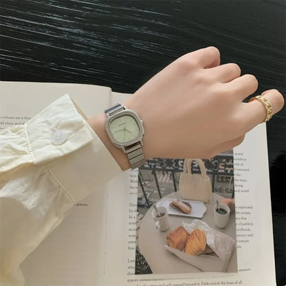 Women’s Gold Stainless Steel Watch – Elegant Luxury Quartz Wristwatch Gift
