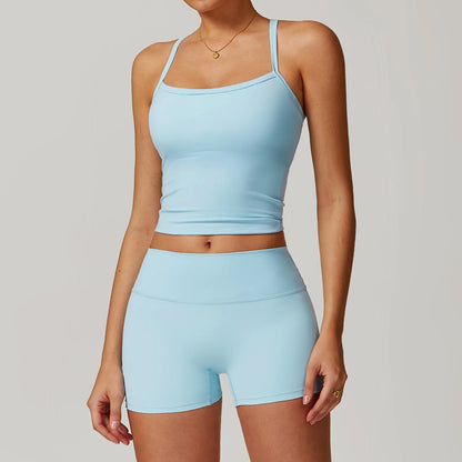 Women’s 2PCS Gym Yoga Set – Sportswear Casual Set