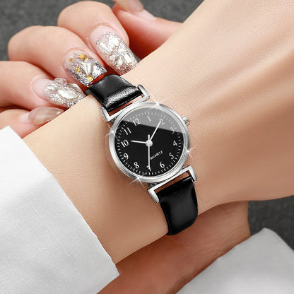 Women’s Small Dial Quartz Watch | Minimal | Leather Band | Analog