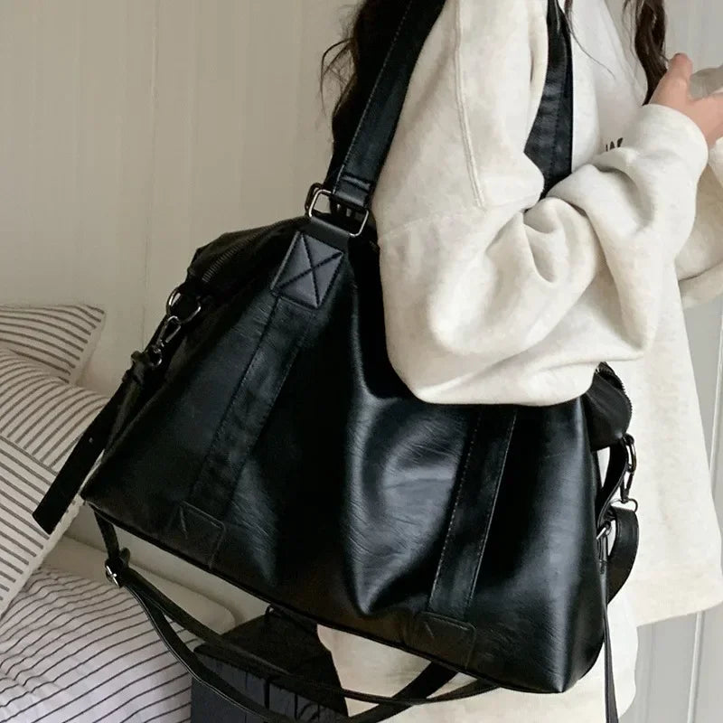 Women’s Tote Bag | Leather Look | Vintage | Fashion