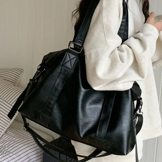Women’s Tote Bag | Leather Look | Vintage | Fashion