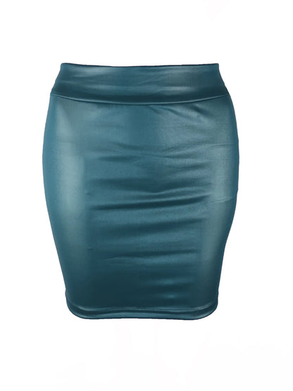 Women’s High Waist Mini Skirt Bottom – Slim Fit Pencil Skirt for Clubwear & Office Style