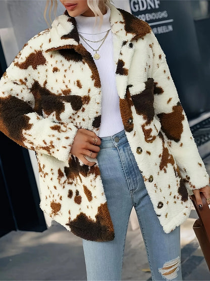 Women’s Plush Outerwear | Casual | Warm Jacket