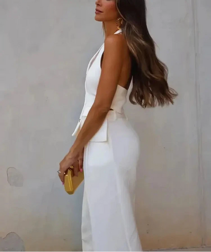 Women’s Solid Suit Set | Elegant Office Lady Fashion