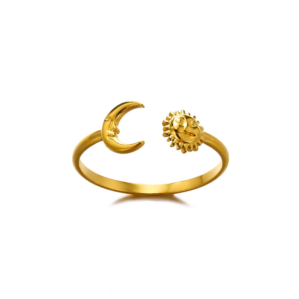Women’s Jewelry White Opal Ring | Elegant | Gold Tone | Wedding