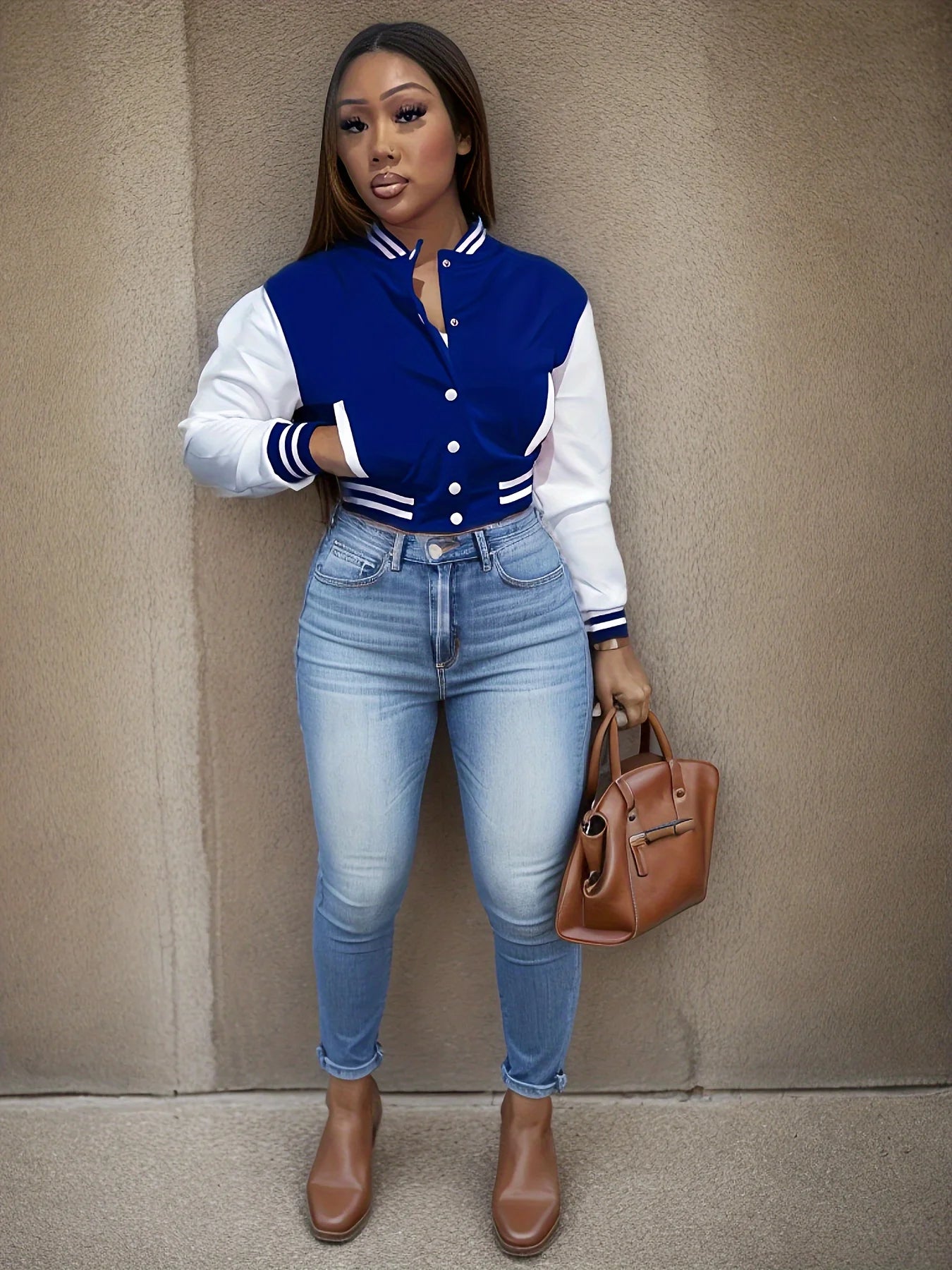 Women’s Outerwear | Casual Jacket | Colorblock