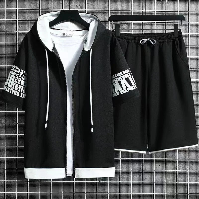 Men’s Casual Tracksuit Set / 2-Piece Sportswear