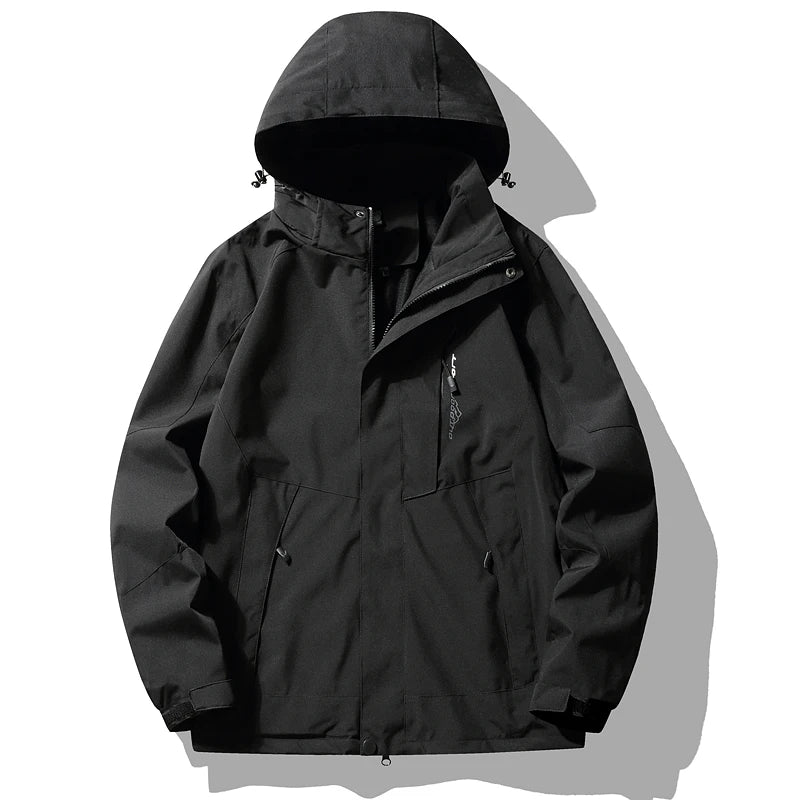 Unisex Windbreaker Jacket – Waterproof & Windproof Outdoor Hiking Outerwear