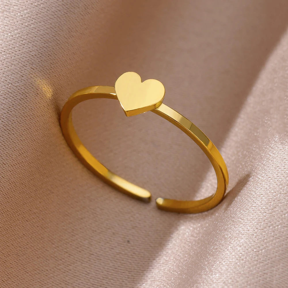 Women’s Jewelry Wide Open Ring | Statement | Gold Tone | Unisex